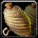 Рулон льняной ткани